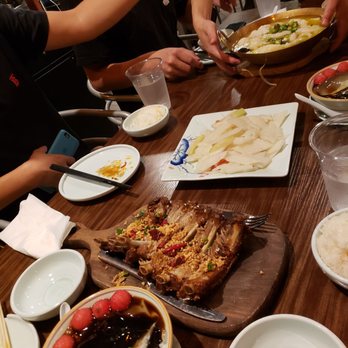 Sichuan Impression - Ice jelly, ribs ,stir fry vegetables, boiled fish with rattan pepper - Szechuan Near Me - Alhambra, California