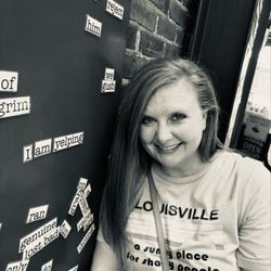 Mellwood Art Center - Community magnet wall ("I am yelping")