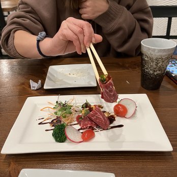 Miyabi Uni - American Wagyu beef and Uni roll - Japanese Near Me - Torrance, California Miyabi Uni - American Wagyu beef and Uni roll - Japanese Near Me - Torrance, California