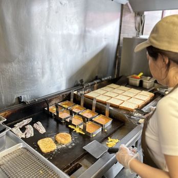 Jjin Toast - JJIN toast inside the kitchen - Korean Near Me - Toronto, Ontario
