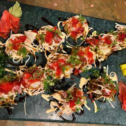 Nura Sushi & Island Grill - Chef's Special with scallops, tuna