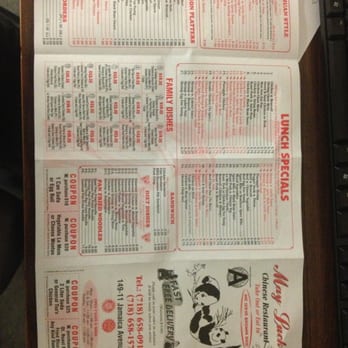 Lucky Gardens - Back of menu - Chinese Near Me - Jamaica, New York Lucky Gardens - Back of menu - Chinese Near Me - Jamaica, New York