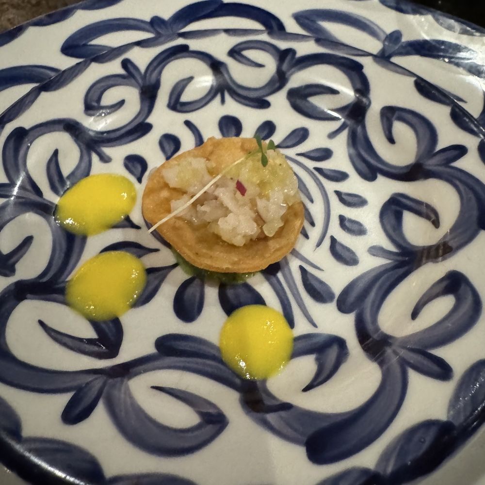 Don Artemio - Amuse bouche, cauliflower ceviche - Mexican Near Me - Fort Worth, Texas