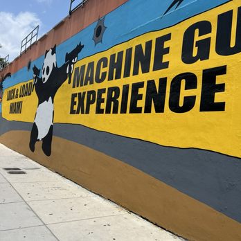 Lock and Load Miami Machine Gun Experience & Range - Beautiful art on the outer street side of the building. - Gun/Rifle Ranges Near Me - Miami, Florida Lock and Load Miami Machine Gun Experience & Range - Beautiful art on the outer street side of the building. - Gun/Rifle Ranges Near Me - Miami, Florida