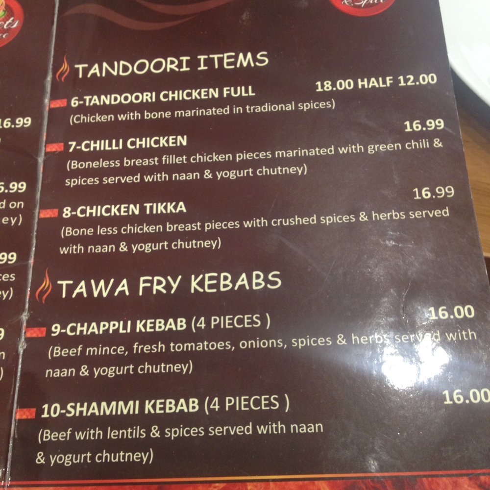 Sweets & Spice - Sweets & Spice menu - Restaurants Near Me - Brunswick, VIC