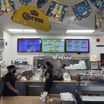 Taqueria Extra - Menu and counter - Mexican Near Me - Martinez, California