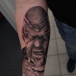 Mor Ink Tattoo - Realistic creeper tattoo