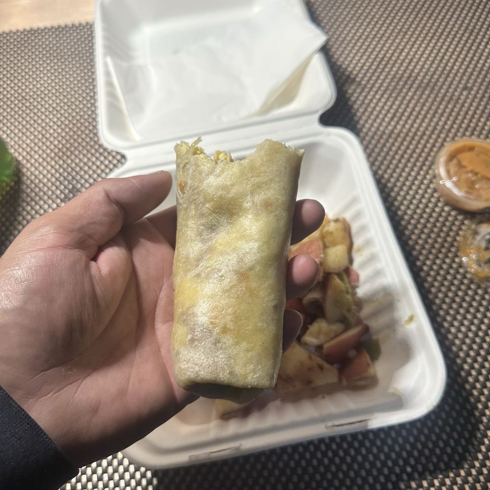 Small burrito... Small burrito...