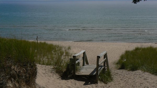Whitefish Dunes State Park by null