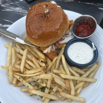 Off The Hook - Fish Crispy Icelandic Cod Sandwich - Seafood Near Me - Los Alamitos, California