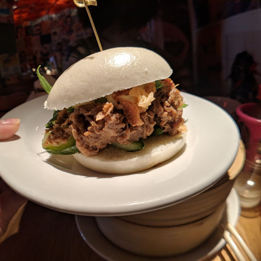 Happyhappyjoyjoy - Duck bao - Asian Fusion Near Me - Amsterdam, New Hampshire Happyhappyjoyjoy - Duck bao - Asian Fusion Near Me - Amsterdam, New Hampshire