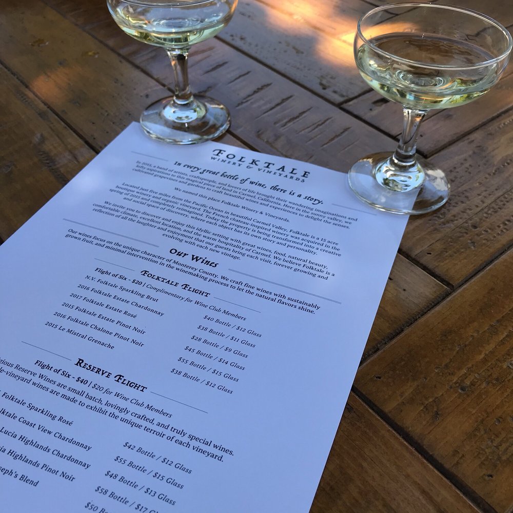 Folktale Winery - Wineries Near Me - Carmel, California Folktale Winery - Wineries Near Me - Carmel, California