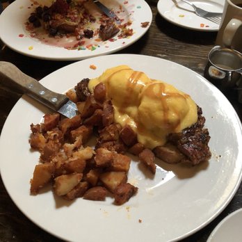 Flo - Steak Eggs Benedict - Breakfast & Brunch Near Me - Chicago, Illinois Flo - Steak Eggs Benedict - Breakfast & Brunch Near Me - Chicago, Illinois