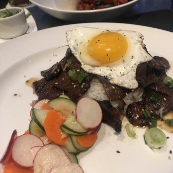 Yard House - Add fried egg Korean beef - New American Near Me - Orlando, Florida Yard House - Add fried egg Korean beef - New American Near Me - Orlando, Florida