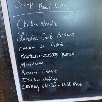 The Udder Choice - Soups of the day - Ice Cream & Frozen Yogurt Near Me - Ephrata, Pennsylvania