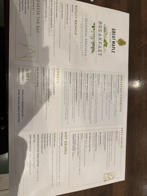 Menu photo 8 Great Maple Anaheim, CA