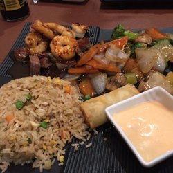 Tokyo Japan Sushi, Hibachi Grill Steakhouse - Hibachi Steak and Shrimp, really good. I recommend the pan fried dumplings too.