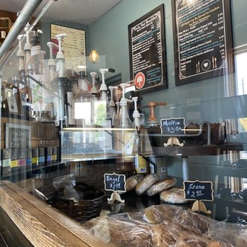 True Brew Coffee House - a display of coffee and pastries - Cafes Near Me - Lyndon, Kansas
