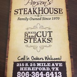 Parson's Steakhouse