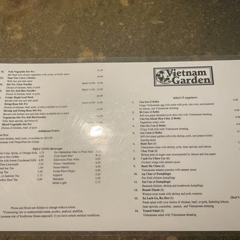 Vietnam Garden - Vietnamese Near Me - Virginia Beach, Virginia
