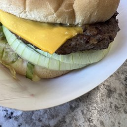 Single regular burger!
