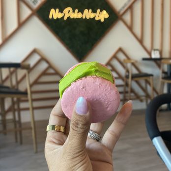 Poke Lounge - Green tea ice cream Macaroon - Poke Near Me - Riverside, California Poke Lounge - Green tea ice cream Macaroon - Poke Near Me - Riverside, California