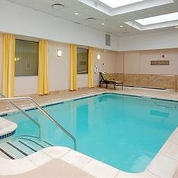 The pool at Clarion. We didn't bother to use it, and it smelled a little weird. But I'm sure it's great for kids. The pool at Clarion. We didn't bother to use it, and it smelled a little weird. But I'm sure it's great for kids.