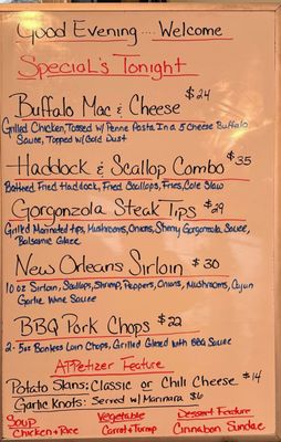 Menu photo 4 Town Hill Grille Limerick, ME