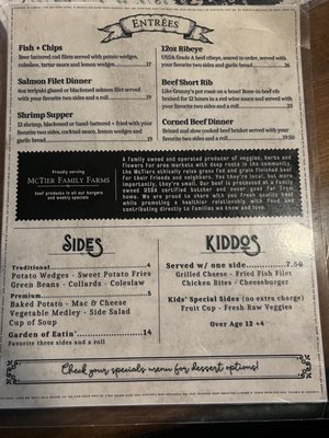 Menu photo 2 Maddy's Public House Washington, GA Menu photo 2 Maddy's Public House Washington, GA