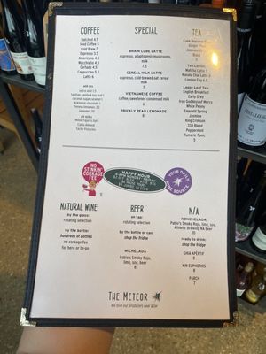 Menu photo 3 The Meteor Austin, TX