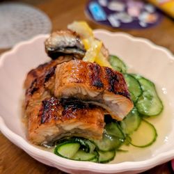 Don Udon - April 11, 2025; Uzaku Kyuri/Grilled Eel ($6.50).