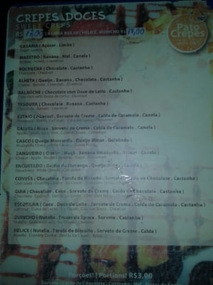 Menu photo 1 Pato Crepes Angra dos Reis, RJ