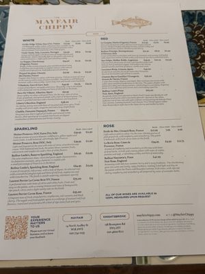 Menu photo 1 The Mayfair Chippy London, XGL Menu photo 1 The Mayfair Chippy London, XGL