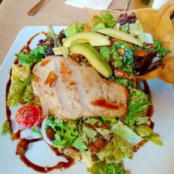 Everyday People Cafe - Asian Caesar Salad with Grilled Chicken - Diners Near Me - Douglas, Michigan Everyday People Cafe - Asian Caesar Salad with Grilled Chicken - Diners Near Me - Douglas, Michigan