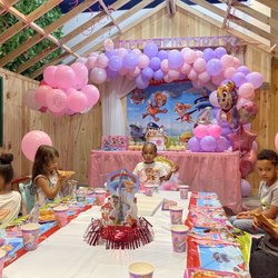 Pink paw patrol party