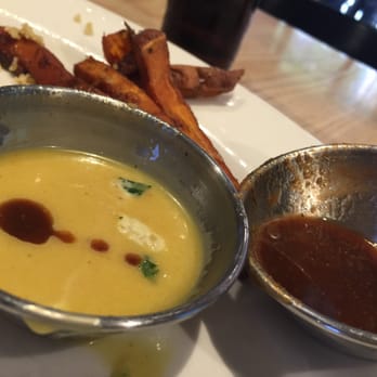 Doc B's Restaurant + Bar - sweet Honey mustard mixed with their spicy Bloody Mary mix. Gave it a nice blend of savory kick! - New American Near Me - Chicago, Illinois