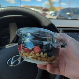 Maybe 2 tablespoons of yogurt. Wow thank you so much