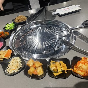 Ember Korean BBQ - All the sides that are at table once seated - Korean Near Me - Elk Grove, California Ember Korean BBQ - All the sides that are at table once seated - Korean Near Me - Elk Grove, California