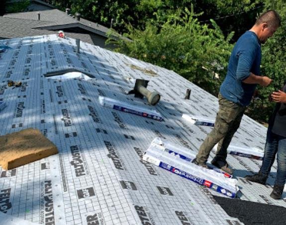 Slide of Salinas Roofing Construction