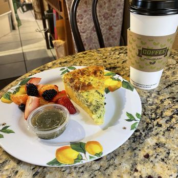 Crescent Moon Coffee Bar & Cafe - Zucchini quiche and white chocolate maple latte - Coffee & Tea Near Me - Houston, Texas Crescent Moon Coffee Bar & Cafe - Zucchini quiche and white chocolate maple latte - Coffee & Tea Near Me - Houston, Texas