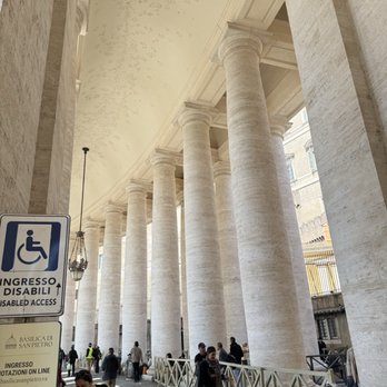 Basilica di San Pietro - In line for entry, special line for patrons with special accessibility needs - Churches Near Me - Rome, RM Basilica di San Pietro - In line for entry, special line for patrons with special accessibility needs - Churches Near Me - Rome, RM
