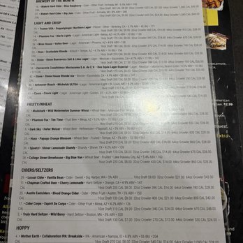 Mr Brews Taphouse - Mesa - Beverage Menu - New American Near Me - Mesa, Arizona Mr Brews Taphouse - Mesa - Beverage Menu - New American Near Me - Mesa, Arizona