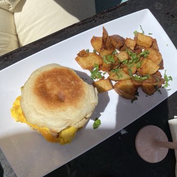 Cielo Rooftop Lounge - Breakfast sandwich + House Potato's - Cocktail Bars Near Me - San Diego, California Cielo Rooftop Lounge - Breakfast sandwich + House Potato's - Cocktail Bars Near Me - San Diego, California