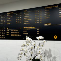 Breka Bakery & Cafe - Menu board~ (August 2024)