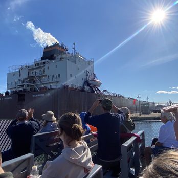 Original Soo Locks Boat Tours - Alongside 1013' Great Lakes freighter - Boat Tours Near Me - Sault Ste. Marie, Michigan Original Soo Locks Boat Tours - Alongside 1013' Great Lakes freighter - Boat Tours Near Me - Sault Ste. Marie, Michigan