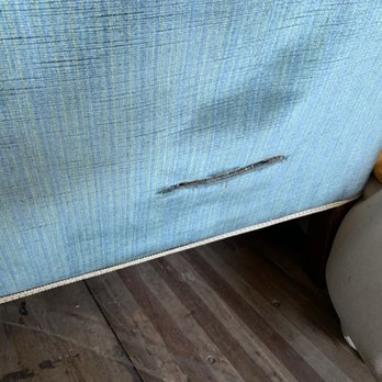 Bellhop Moving - Damaged chair - Self Storage Near Me - Houston, Texas