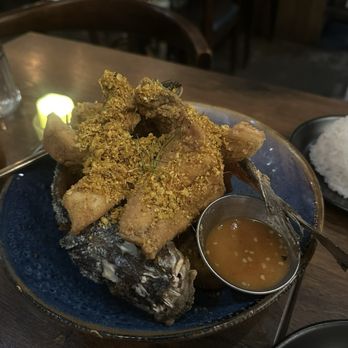 Tong - fried branzino - Thai Near Me - Brooklyn, New York Tong - fried branzino - Thai Near Me - Brooklyn, New York