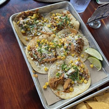 Industry - Chicken Tinga Tacos - New American Near Me - Austin, Texas Industry - Chicken Tinga Tacos - New American Near Me - Austin, Texas