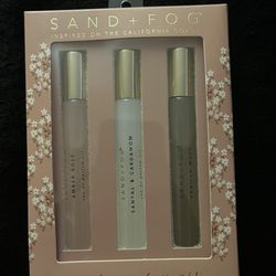 Marshalls & HomeGoods - Sand + Fog Perfume Oil Set