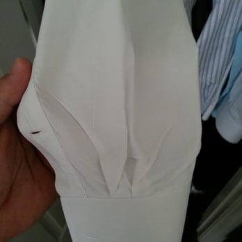 The dry cleaner - Cheapest prices around but don't know how to press a shirt!! This happened 3 times on multiple shirts. Won't fix the problem. - Dry Cleaning Near Me - Stafford, Virginia The dry cleaner - Cheapest prices around but don't know how to press a shirt!! This happened 3 times on multiple shirts. Won't fix the problem. - Dry Cleaning Near Me - Stafford, Virginia